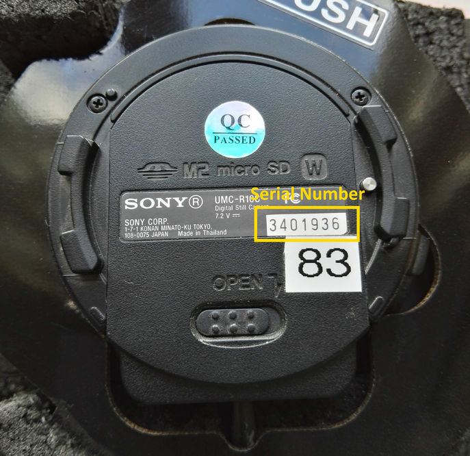 QX1 Serial Number-1
