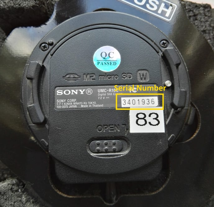 QX1 Serial Number-1