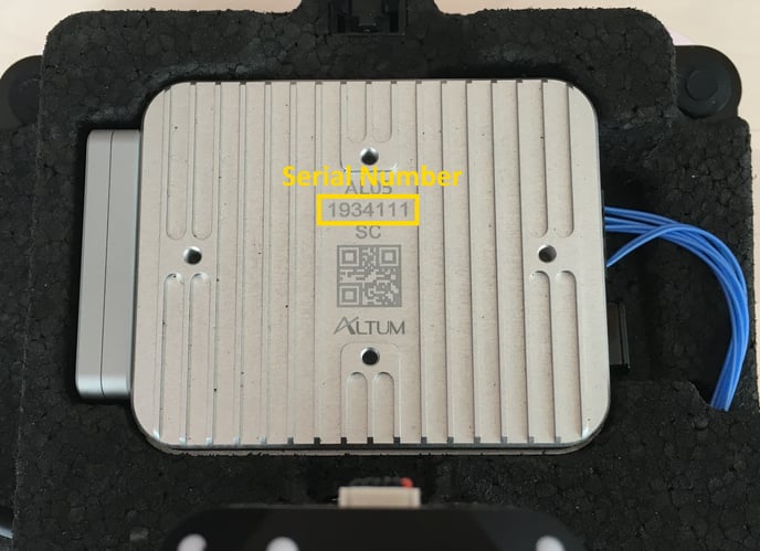 RedEdge Altum Serial Number-1