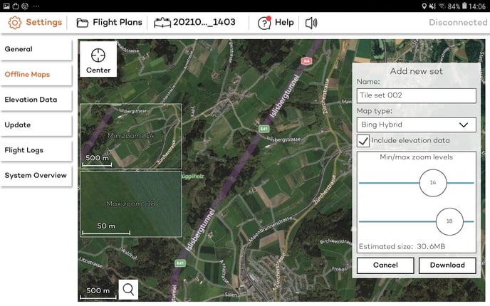 offlineMaps_download