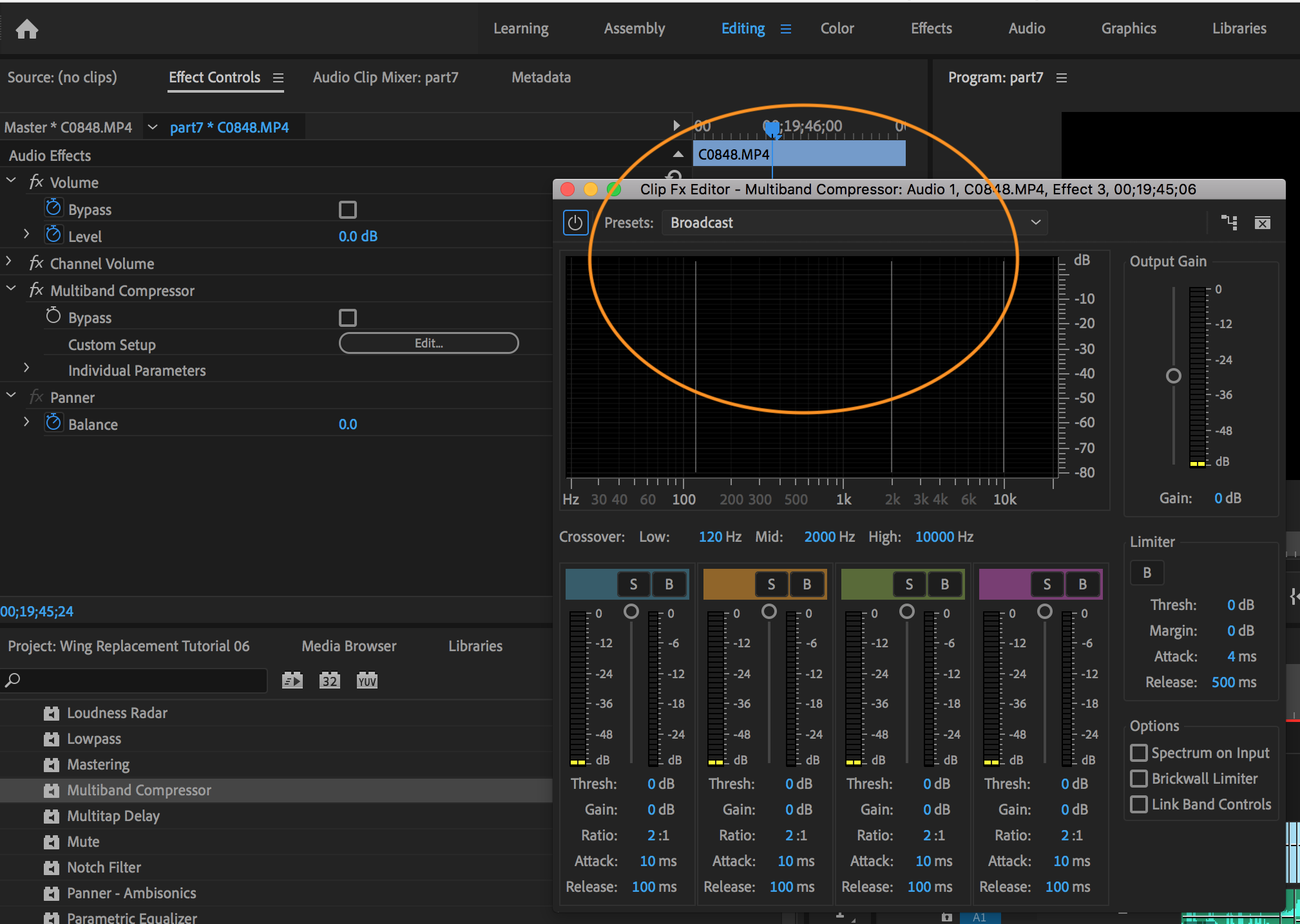 multiband compressor Broadcast